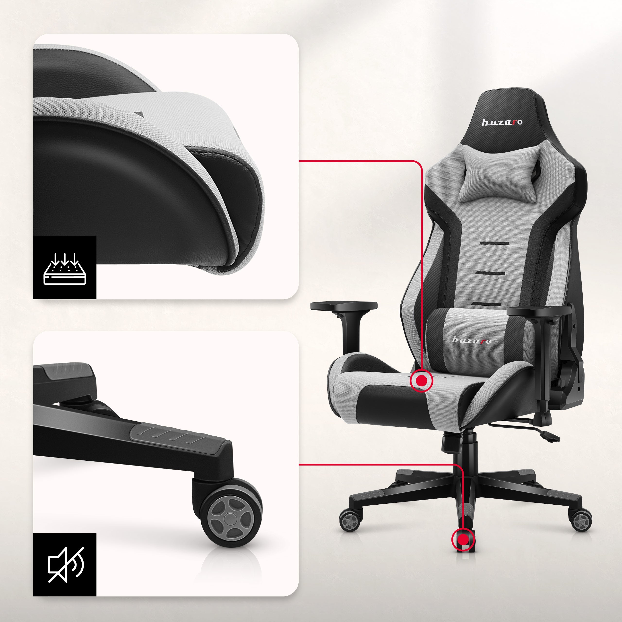 Scaun și spătar rezistent la deformare