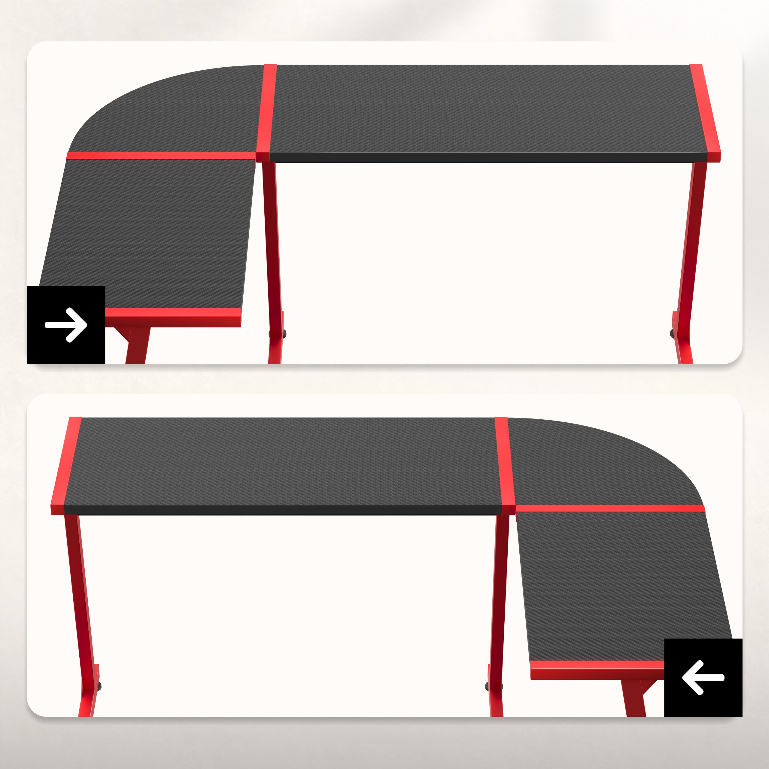 Două opțiuni de montare