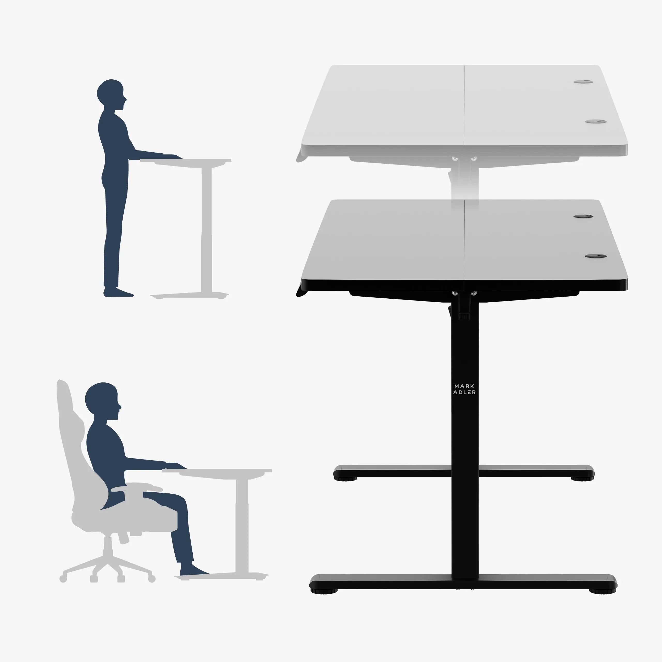 Birou cu reglare electrică a înălțimii