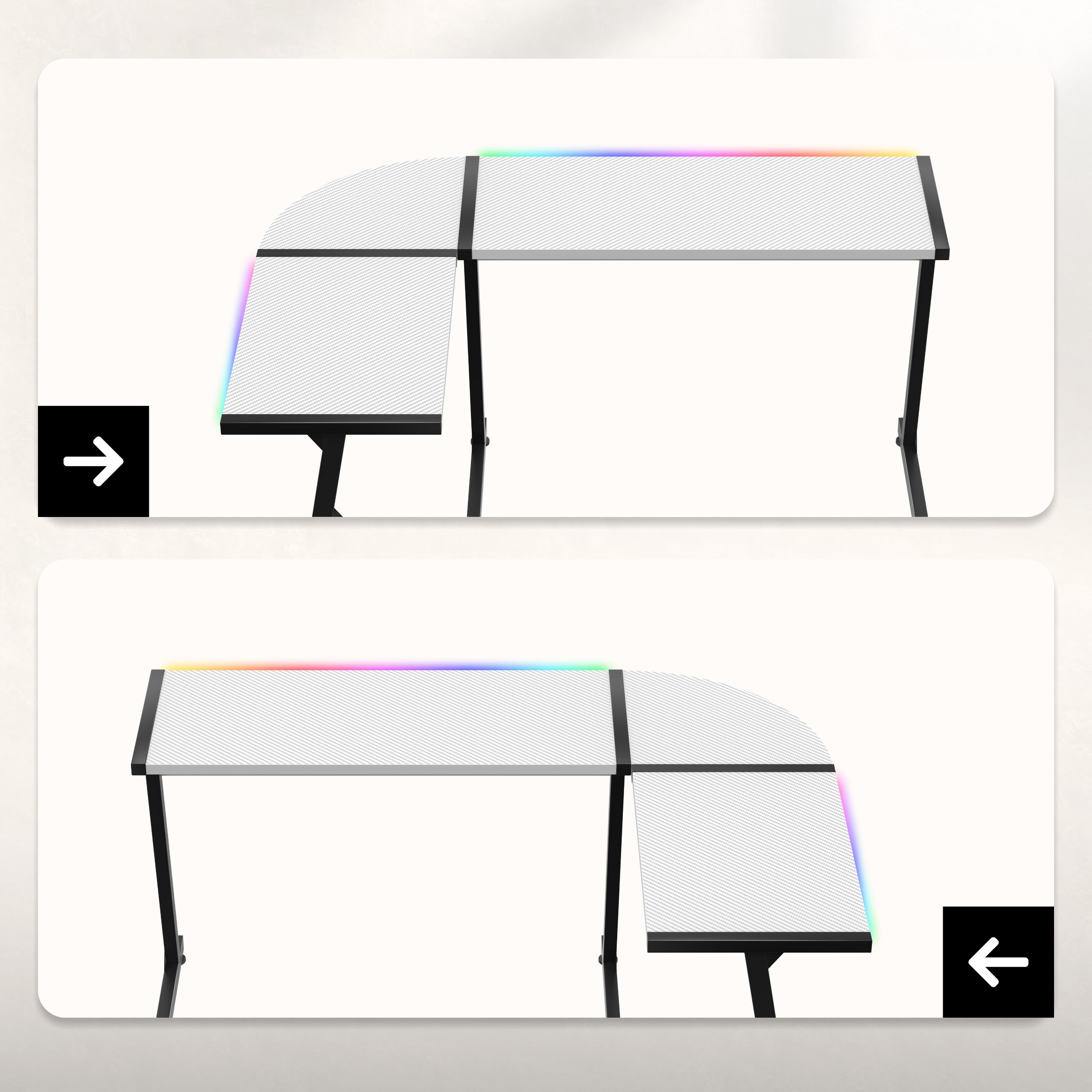 Două opțiuni de montare