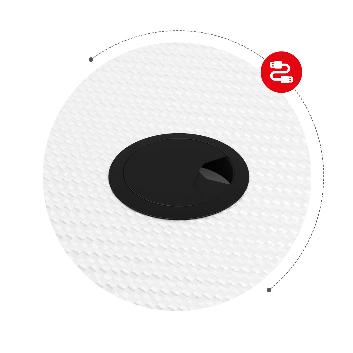 DOUĂ INTRĂRI DE CABLU