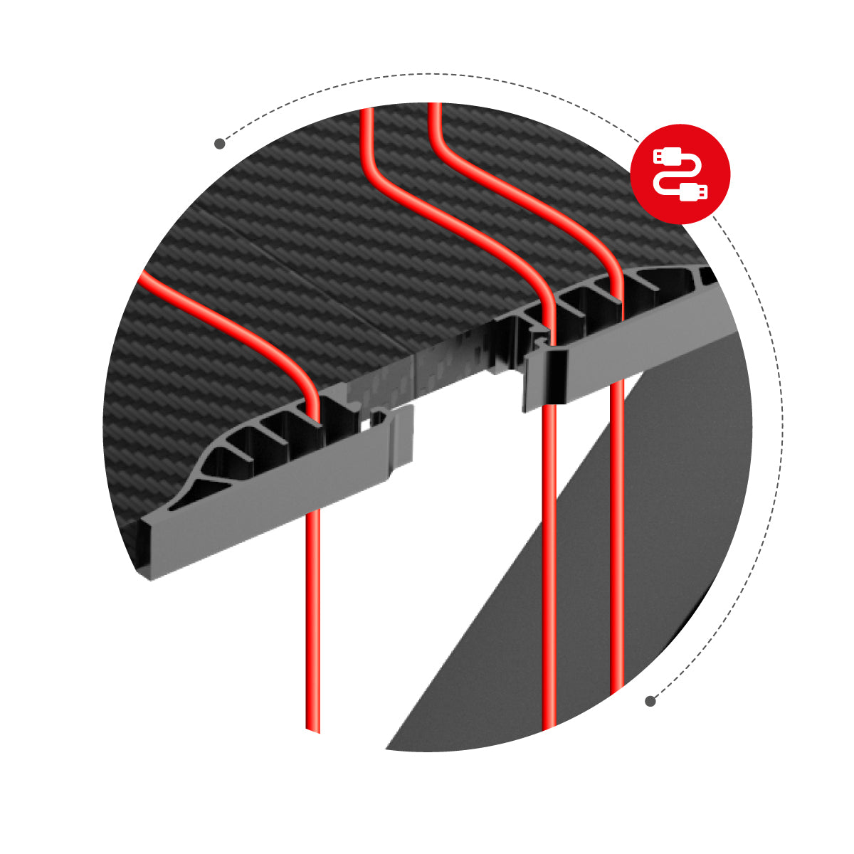 Cleme ergonomice pentru cabluri