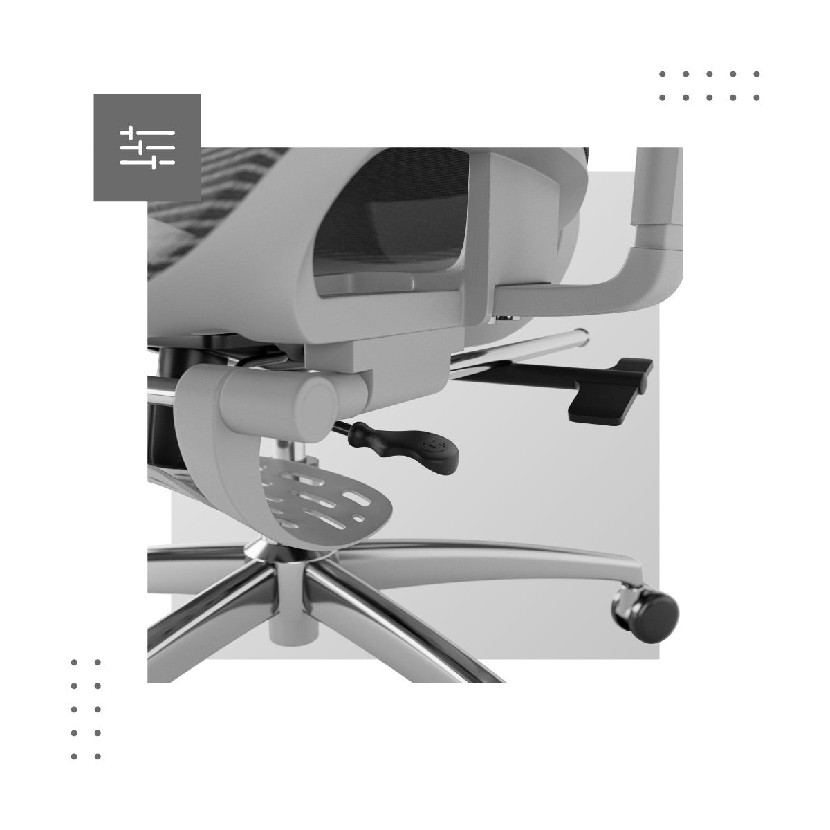 Fotoliu ergonomic pentru casă și birou