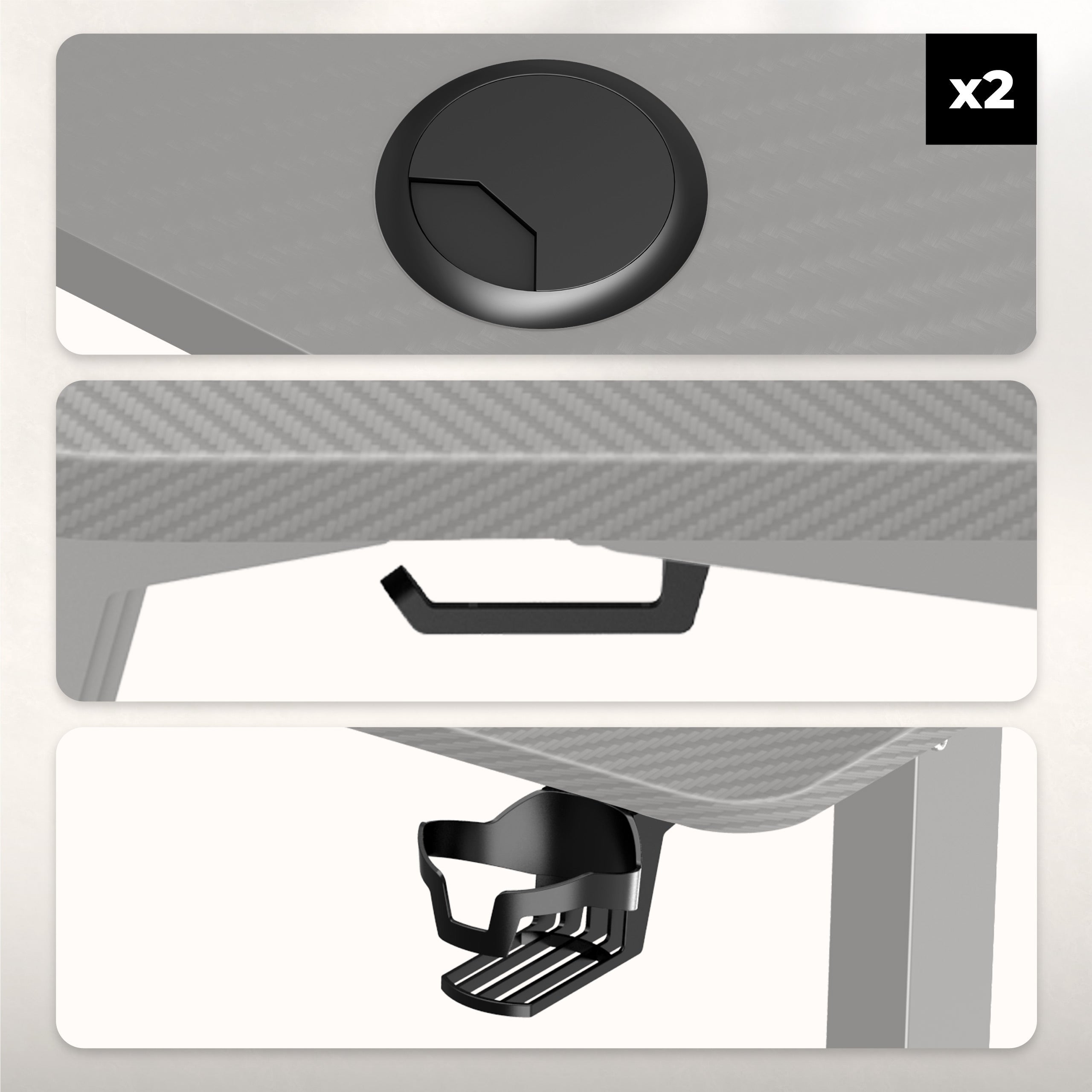 SUPORT PENTRU PAHARE ȘI SUPORT PENTRU CĂȘTI