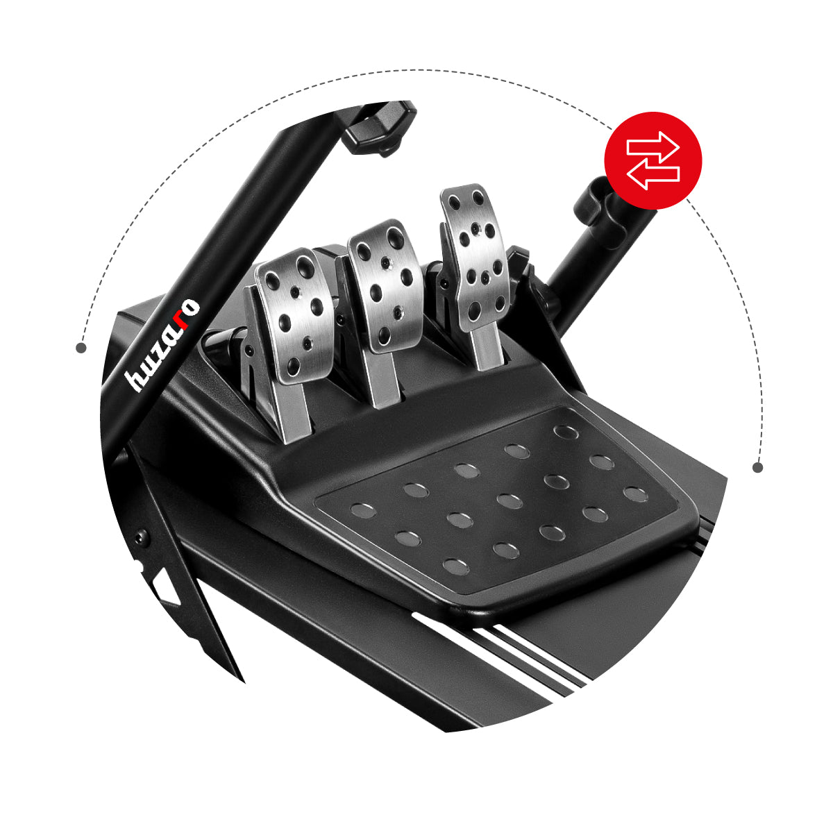 Atașament pedal reglabil